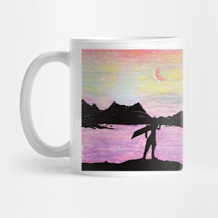 Final Fantasy 7 Cloud Strife at the Northern Crater Mug